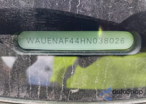 2017 Audi A4 2.0T Premium from USA, damaged, VIN WAUENAF44HN038026